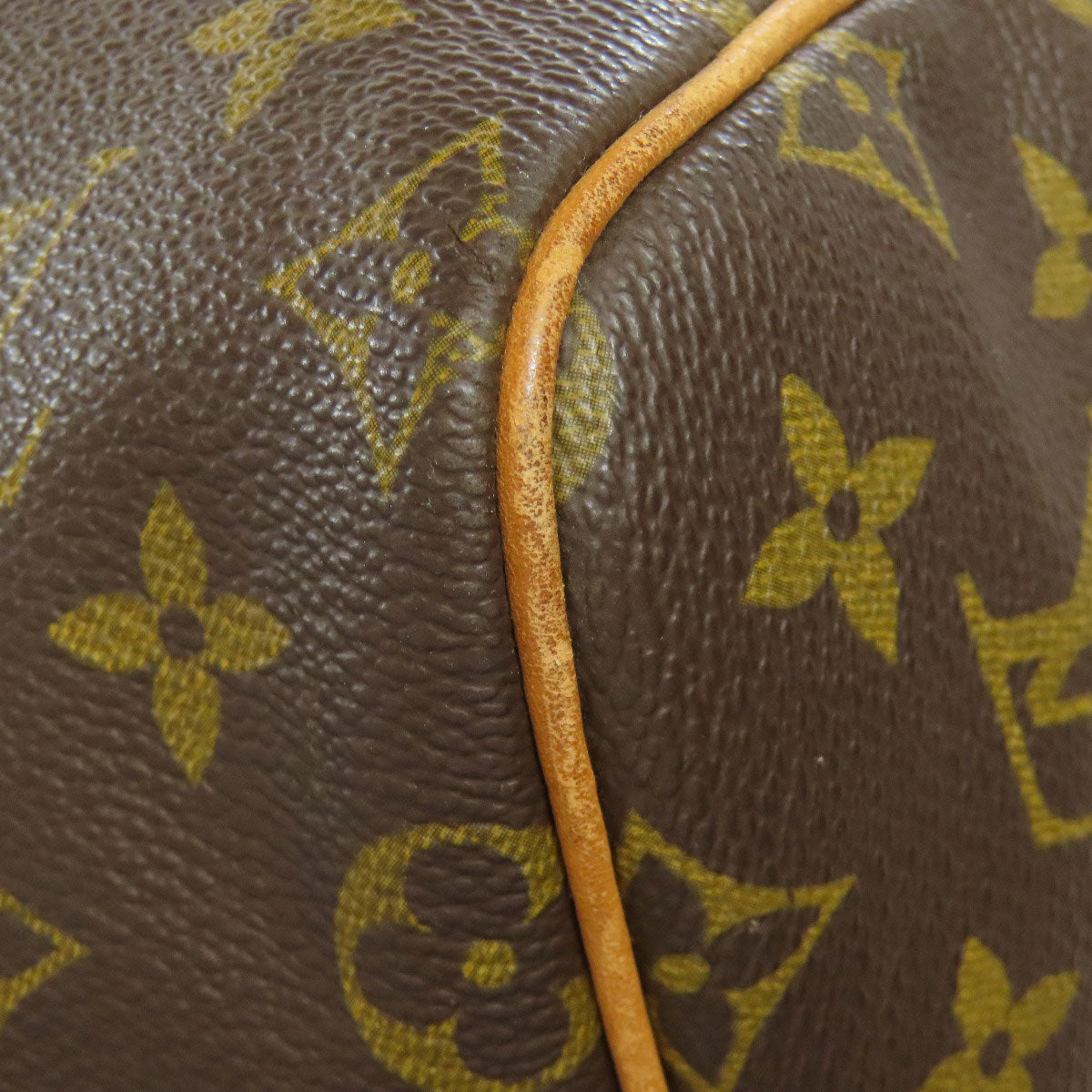 LOUIS VUITTON Boston Duffel bag M41424 Monogram canvas Brown Keepall 55 mens(Unisex)  d