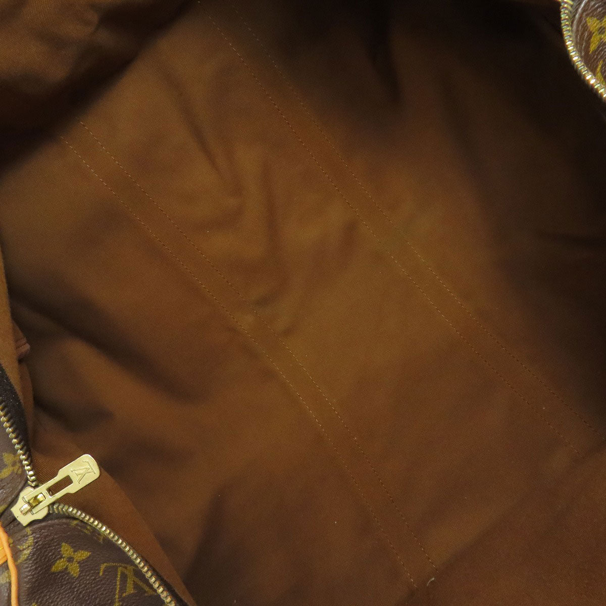 LOUIS VUITTON Boston Duffel bag M41424 Monogram canvas Brown Keepall 55 mens(Unisex)  d
