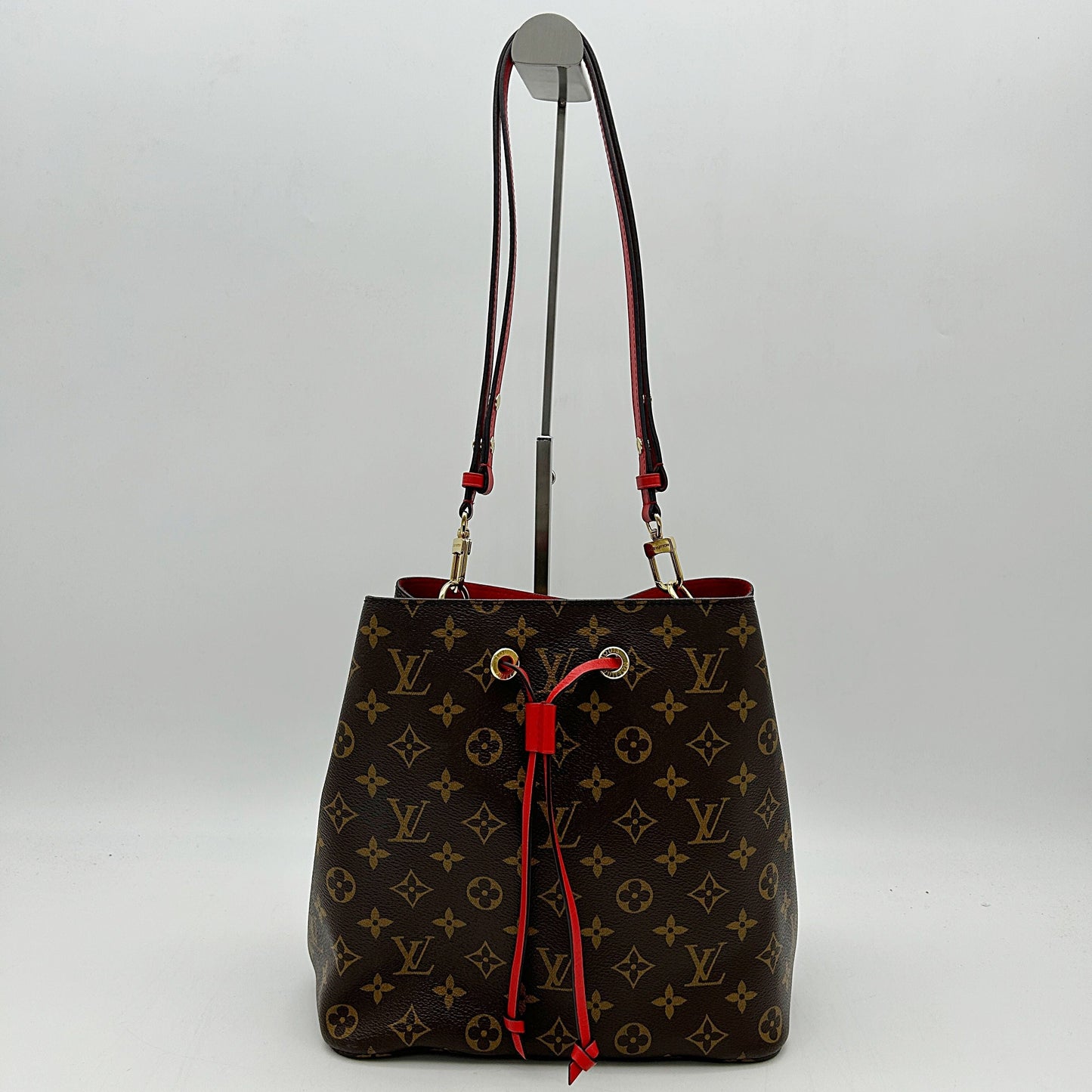 Louis Vuitton LV Monogram Néonoé MM - Brown Bucket Bags, Handbags LA27913