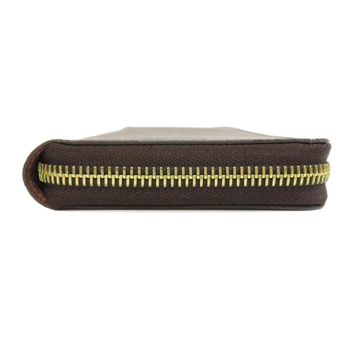 LOUIS VUITTON Long Wallet Purse M42616 Monogram canvas Brown Zippy wallet Women