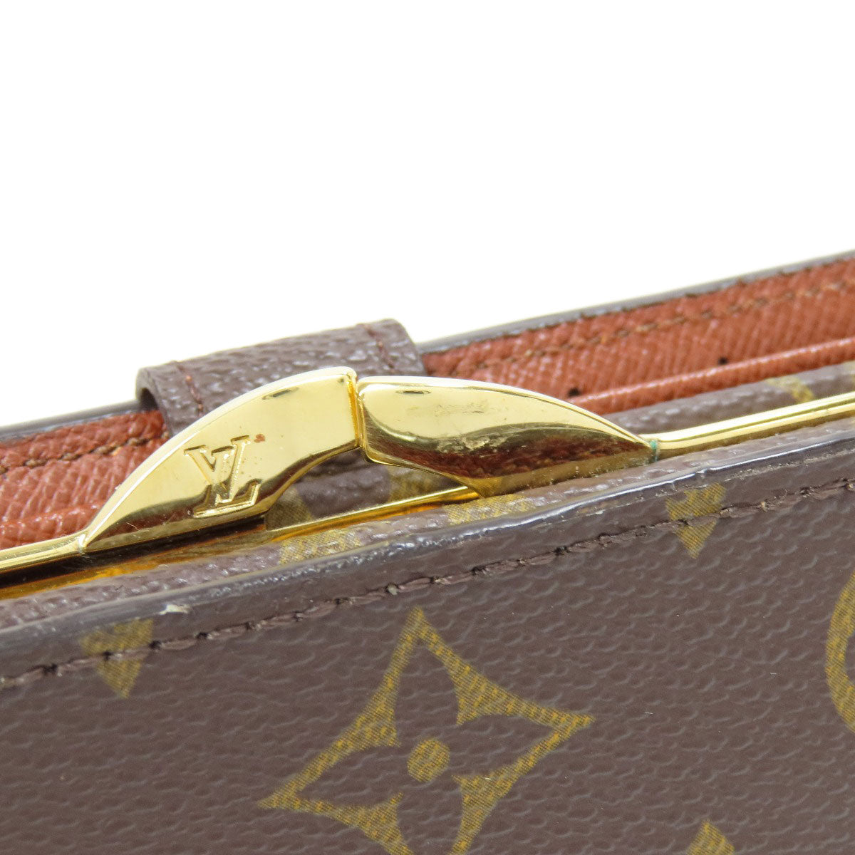 LOUIS VUITTON Bifold Wallet M61663 Monogram canvas Brown Portefeuille Vienova Women  d