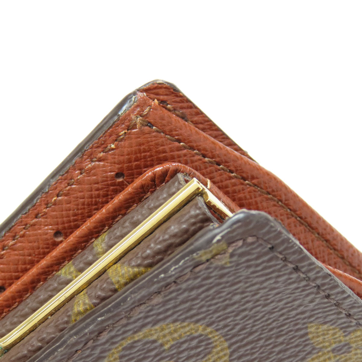 LOUIS VUITTON Bifold Wallet M61663 Monogram canvas Brown Portefeuille Vienova Women  d