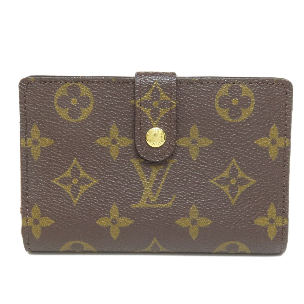 LOUIS VUITTON Bifold Wallet M61663 Monogram canvas Brown Portefeuille Vienova Women  d