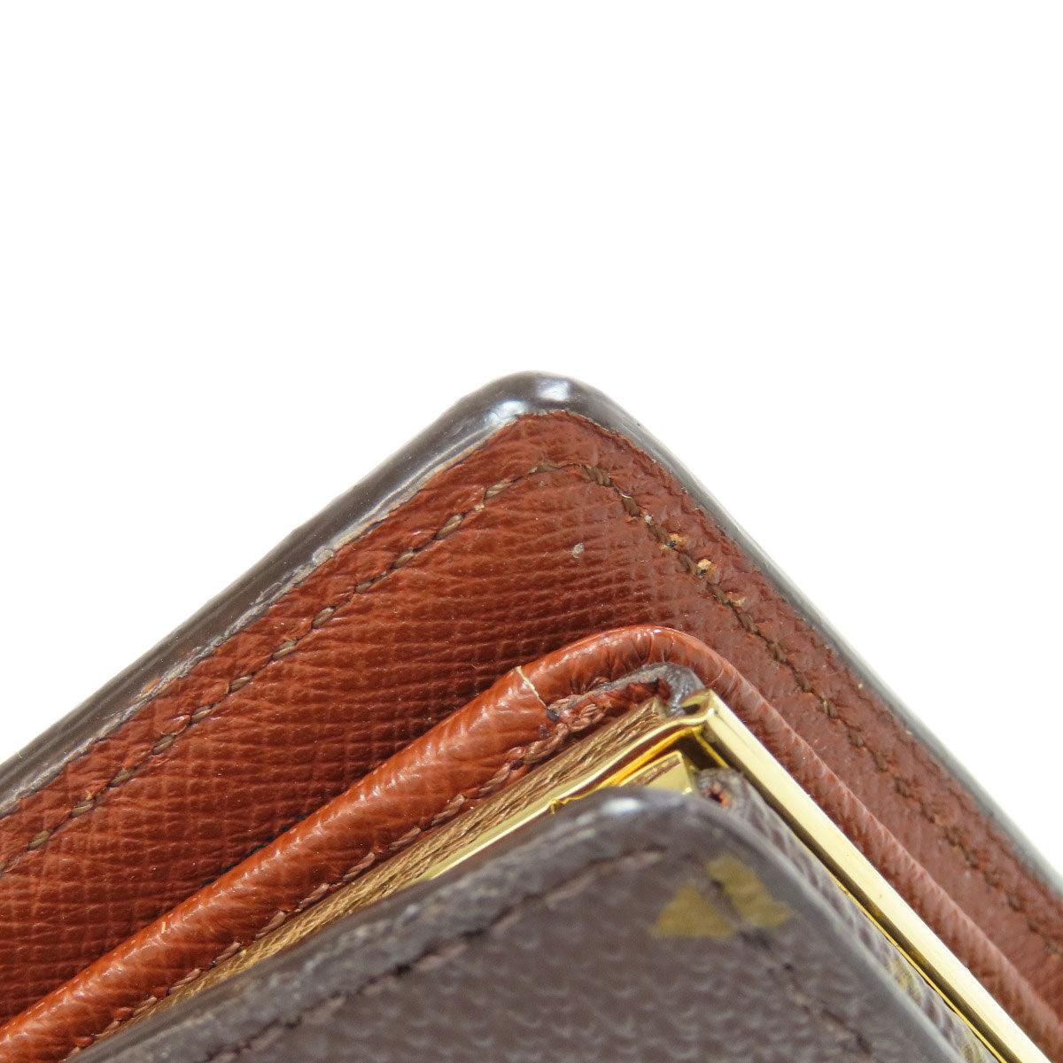 LOUIS VUITTON Bifold Wallet M61663 Monogram canvas Brown Portefeuille Vienova Women  d