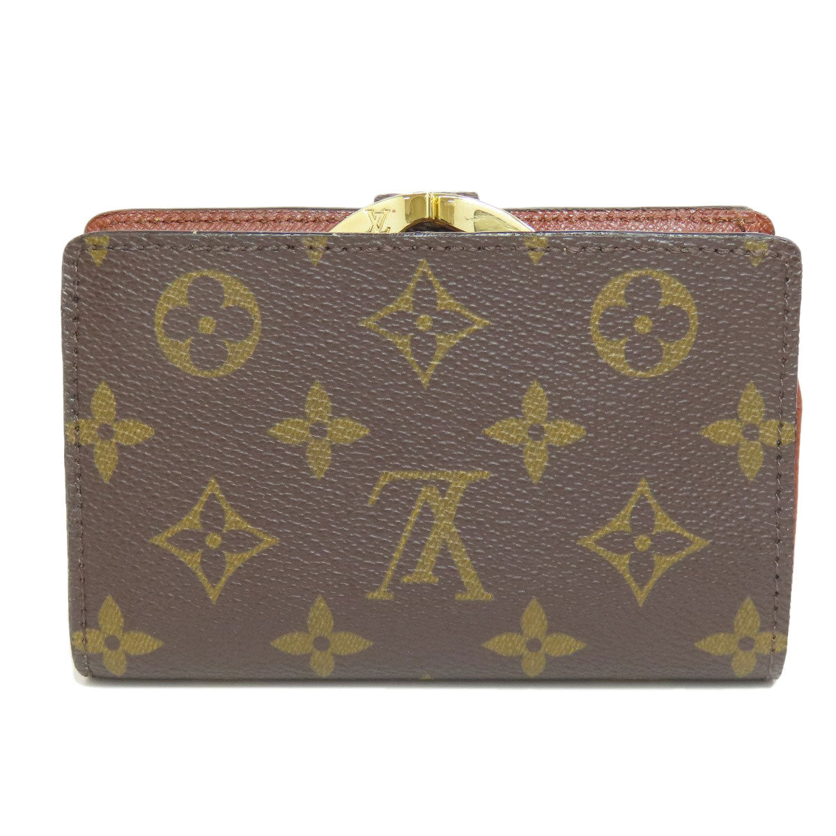 LOUIS VUITTON Bifold Wallet M61663 Monogram canvas Brown Portefeuille Vienova Women  d