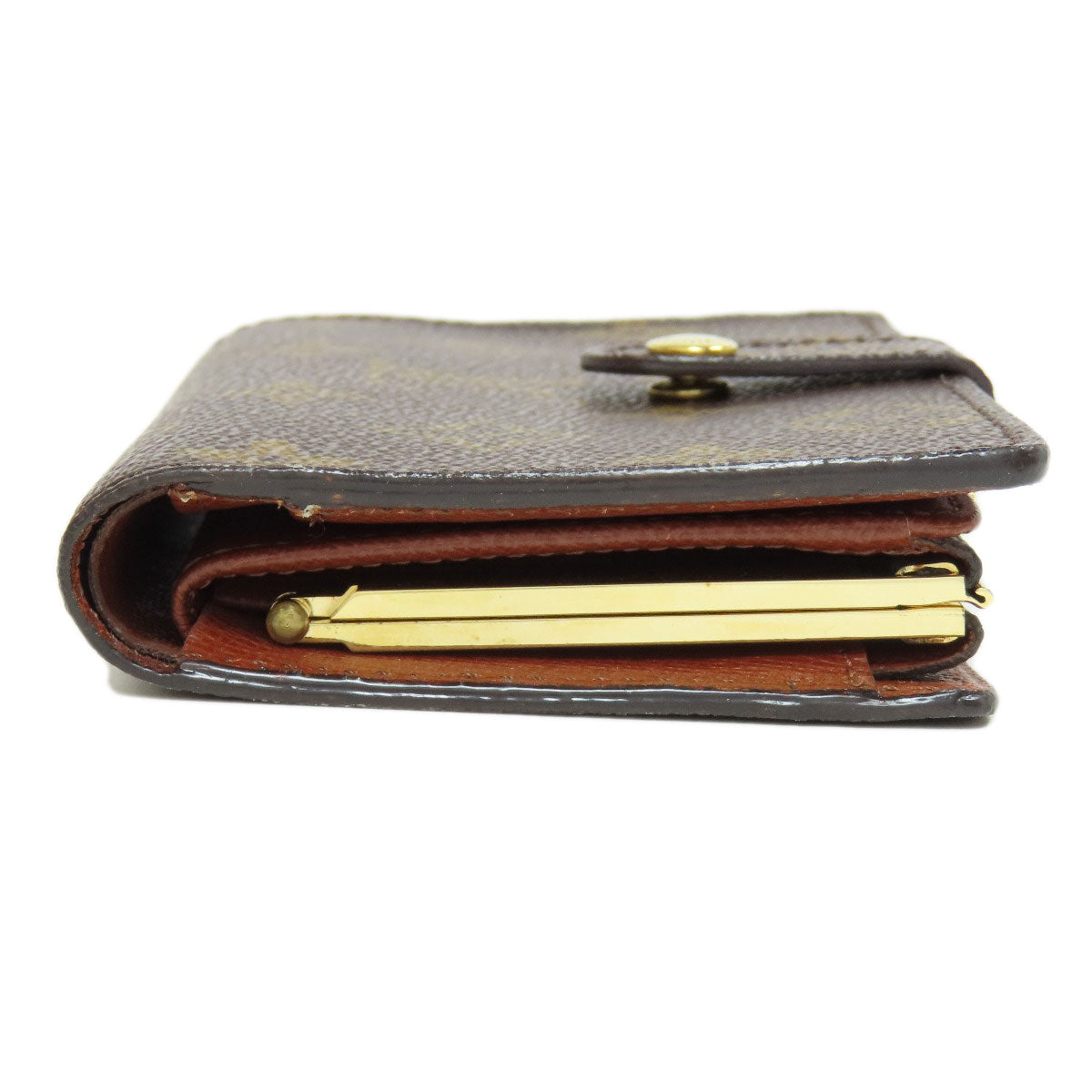 LOUIS VUITTON Bifold Wallet M61663 Monogram canvas Brown Portefeuille Vienova Women  d