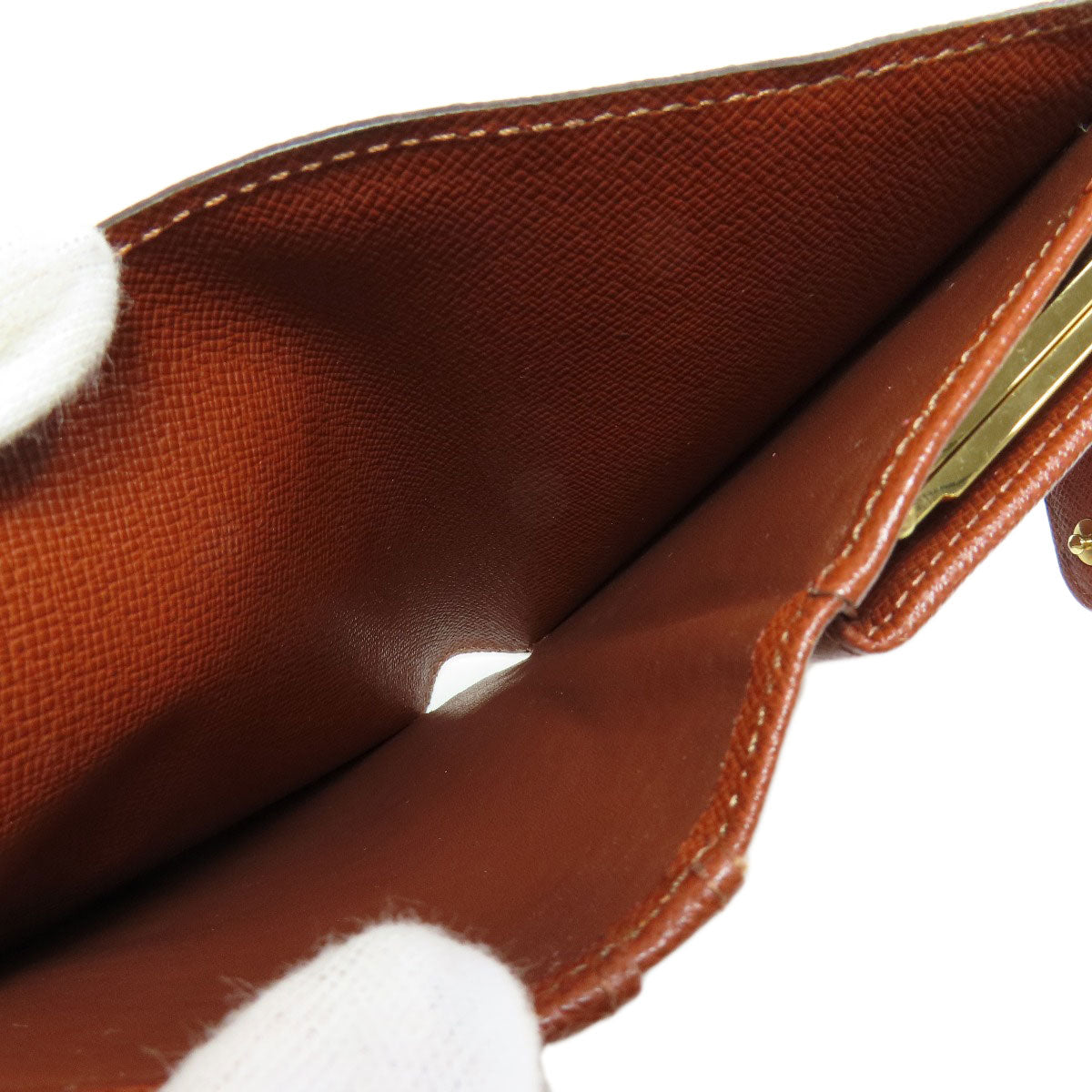LOUIS VUITTON Bifold Wallet M61663 Monogram canvas Brown Portefeuille Vienova Women  d