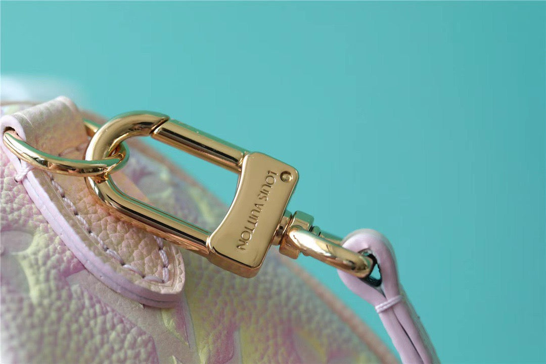 Top Quality Nano Speedy Monogram Empreinte Pink For Women,  Shoulder And Crossbody Bags 16cm/6.3in Top Quality M81508