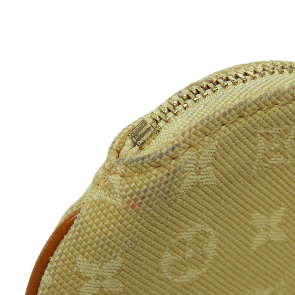LOUIS VUITTON Coin case M92452 Monogram mini run beige Portonet Ron Women  d