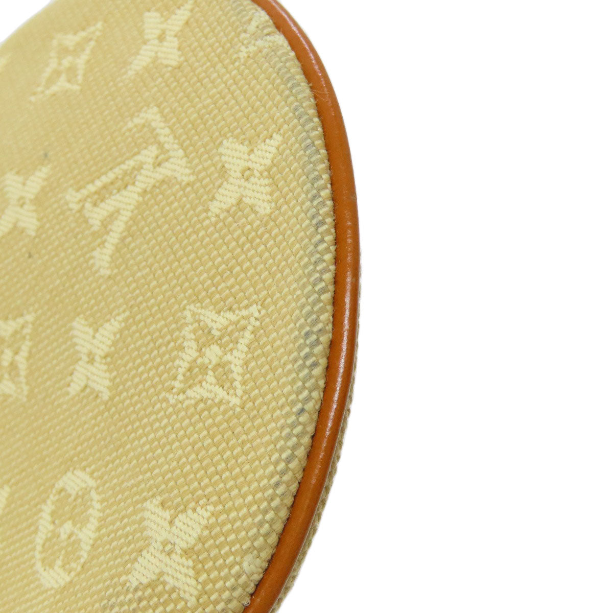 LOUIS VUITTON Coin case M92452 Monogram mini run beige Portonet Ron Women  d