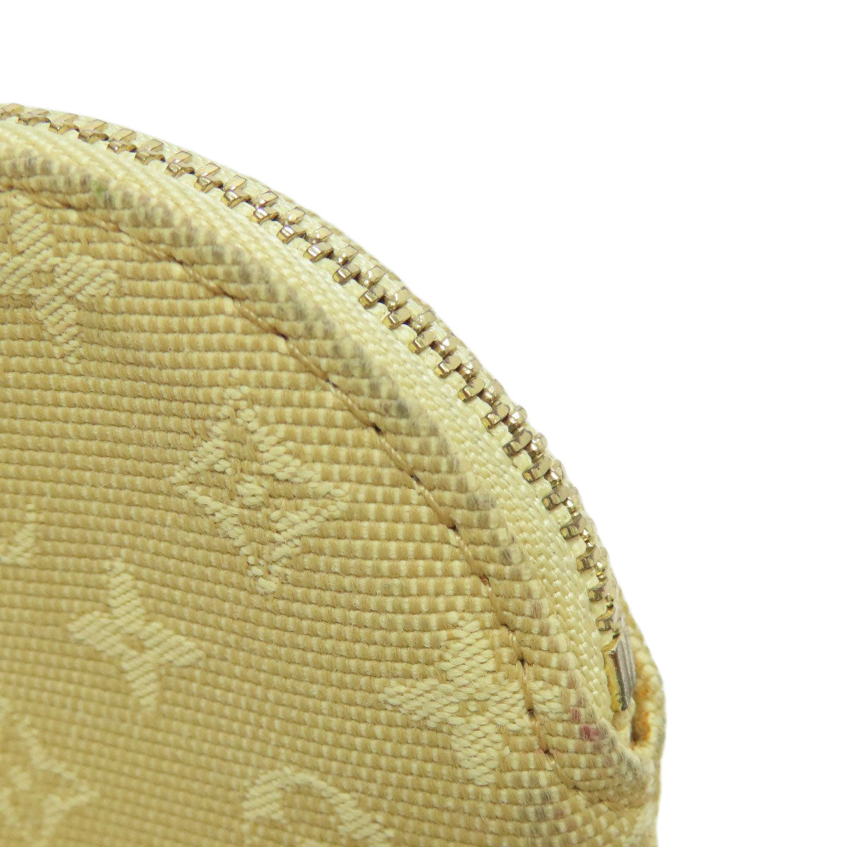 LOUIS VUITTON Coin case M92452 Monogram mini run beige Portonet Ron Women  d