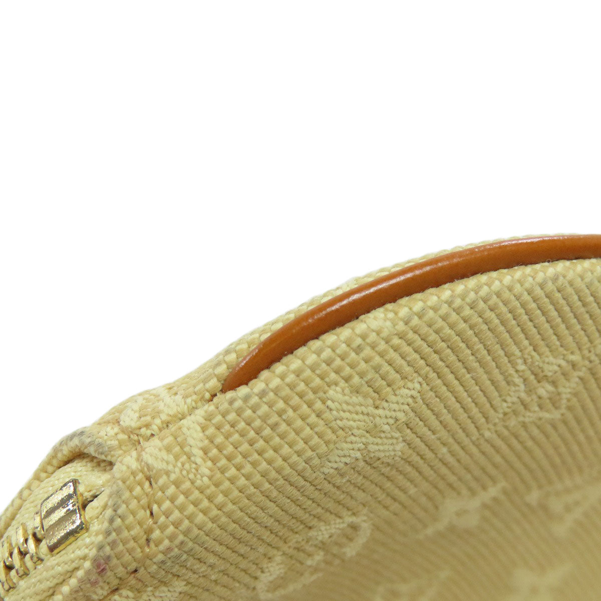 LOUIS VUITTON Coin case M92452 Monogram mini run beige Portonet Ron Women  d
