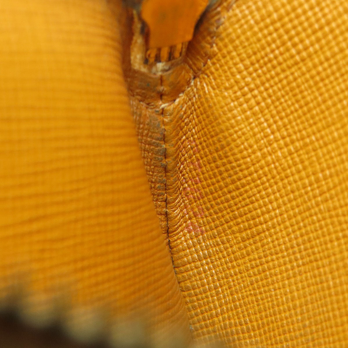 LOUIS VUITTON Coin case M92452 Monogram mini run beige Portonet Ron Women  d