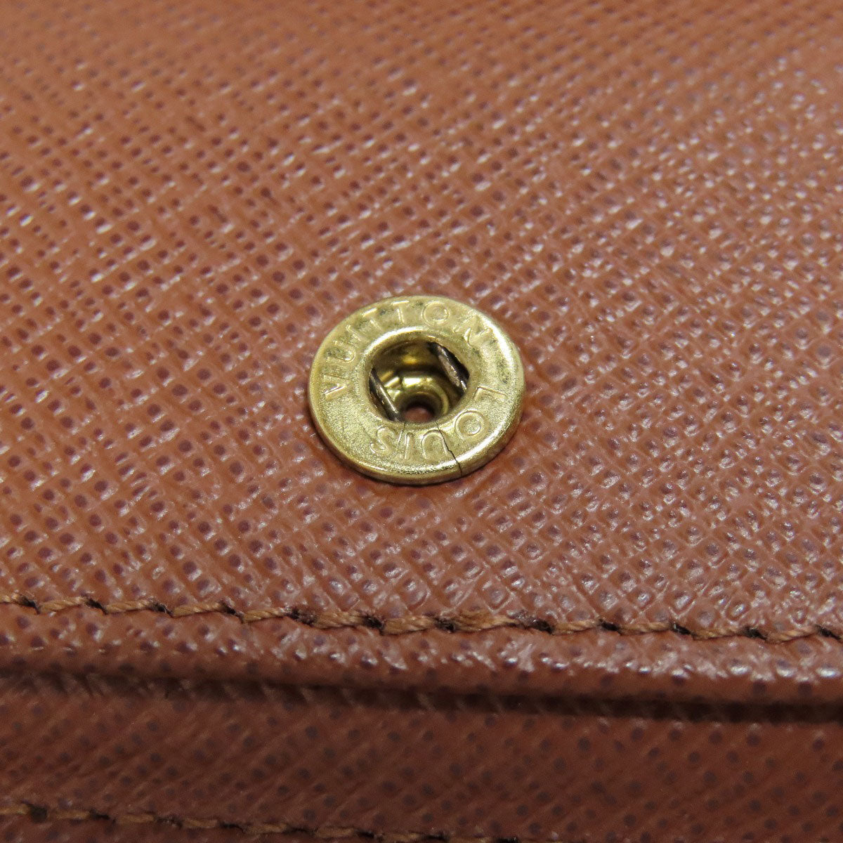 LOUIS VUITTON Bifold Wallet M60045 Monogram canvas Brown Portefeuille Magellan Women  d
