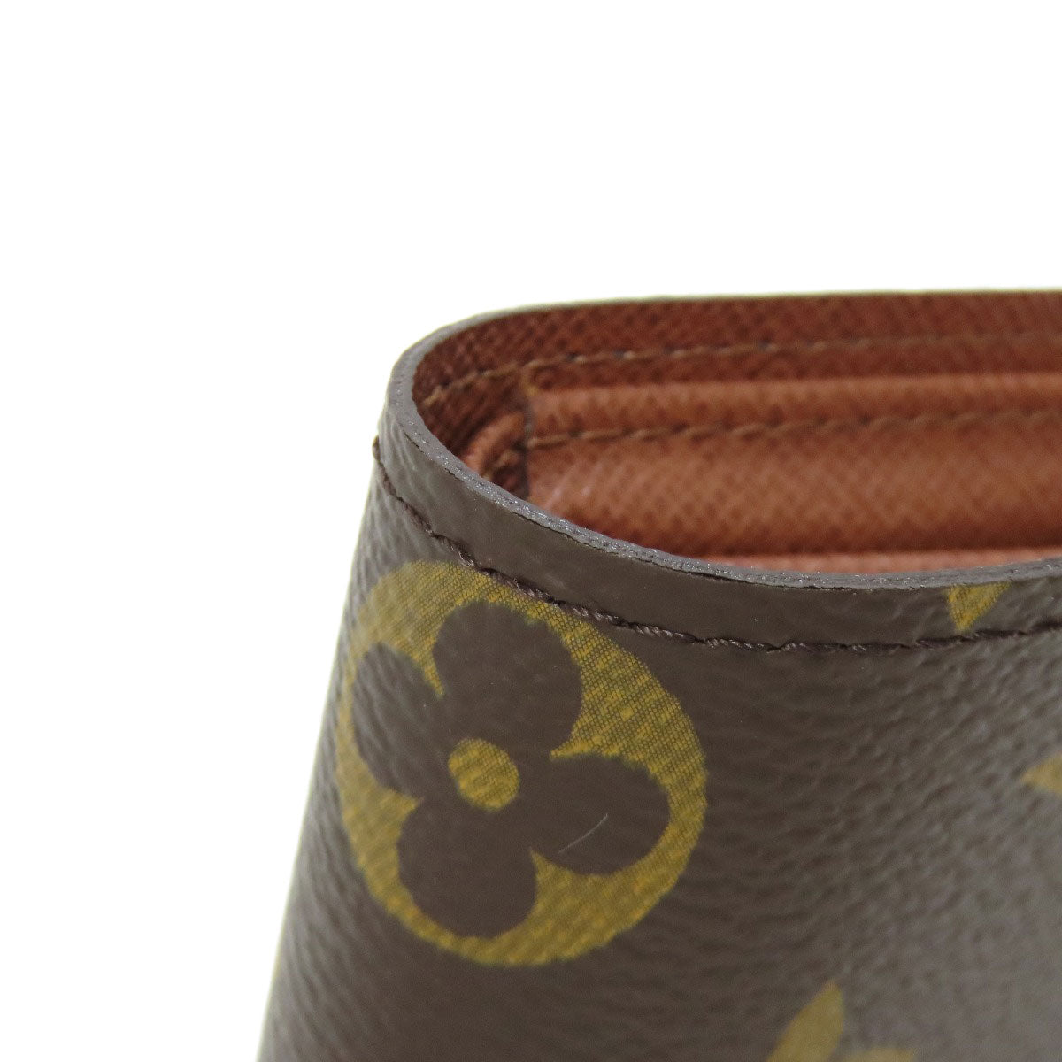 LOUIS VUITTON Bifold Wallet M60045 Monogram canvas Brown Portefeuille Magellan Women  d