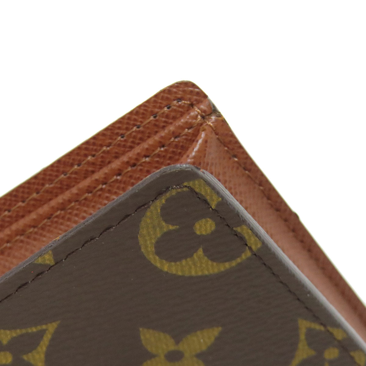 LOUIS VUITTON Bifold Wallet M60045 Monogram canvas Brown Portefeuille Magellan Women  d