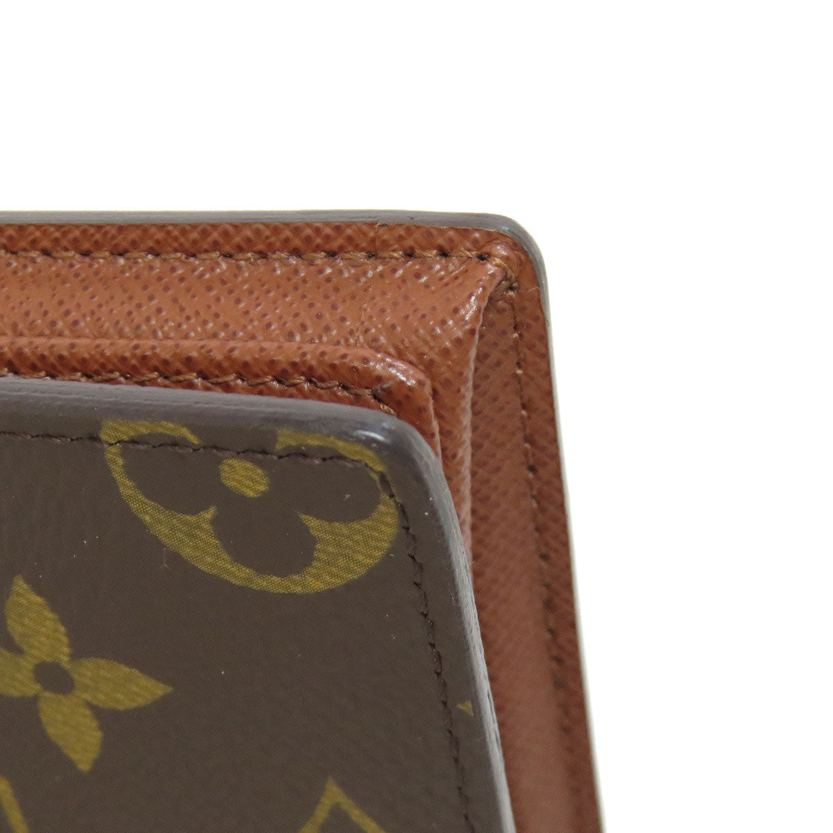 LOUIS VUITTON Bifold Wallet M60045 Monogram canvas Brown Portefeuille Magellan Women  d