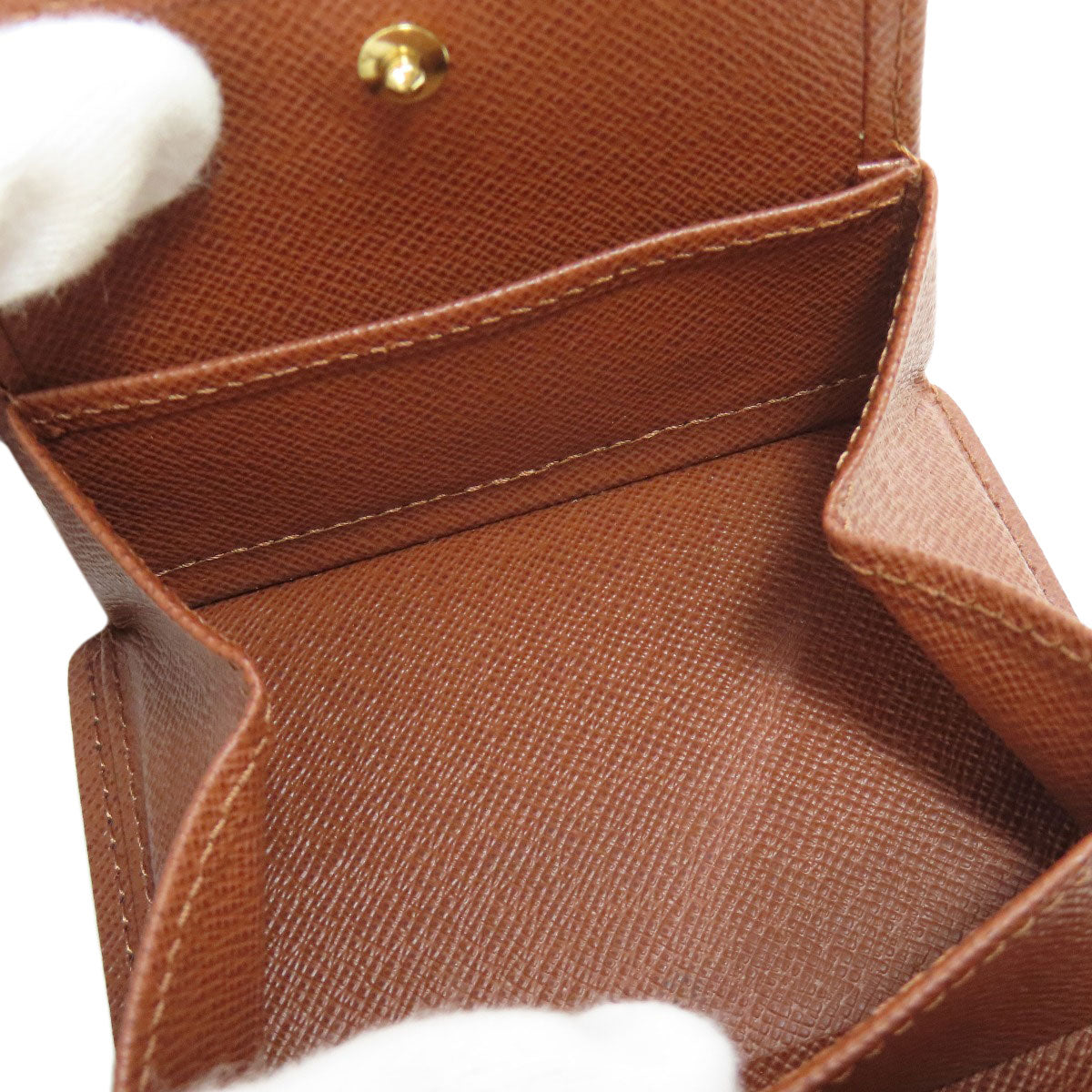 LOUIS VUITTON Bifold Wallet M60045 Monogram canvas Brown Portefeuille Magellan Women  d