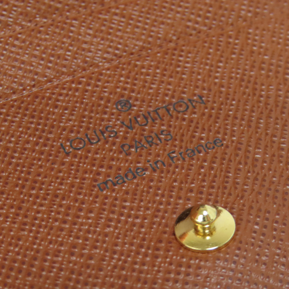 LOUIS VUITTON Bifold Wallet M60045 Monogram canvas Brown Portefeuille Magellan Women  d
