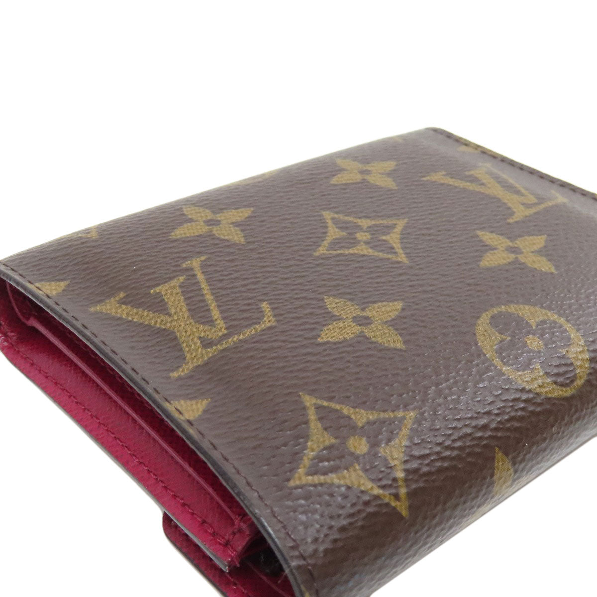 LOUIS VUITTON Bifold Wallet M41938 Monogram canvas Brown Portefeuille Victorine Women  d
