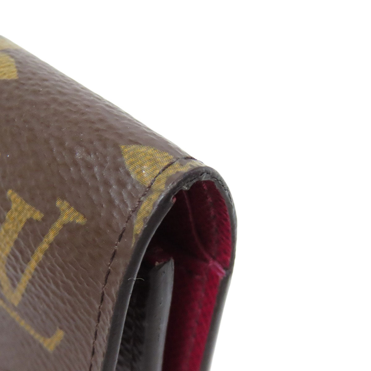 LOUIS VUITTON Bifold Wallet M41938 Monogram canvas Brown Portefeuille Victorine Women  d