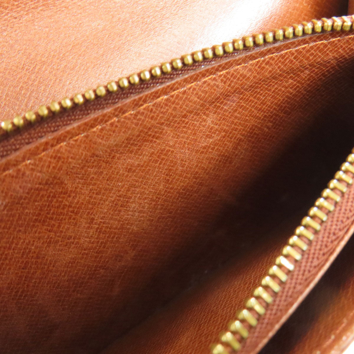 LOUIS VUITTON Bifold Wallet M61735 Monogram canvas Brown Portonet Zip Women  d