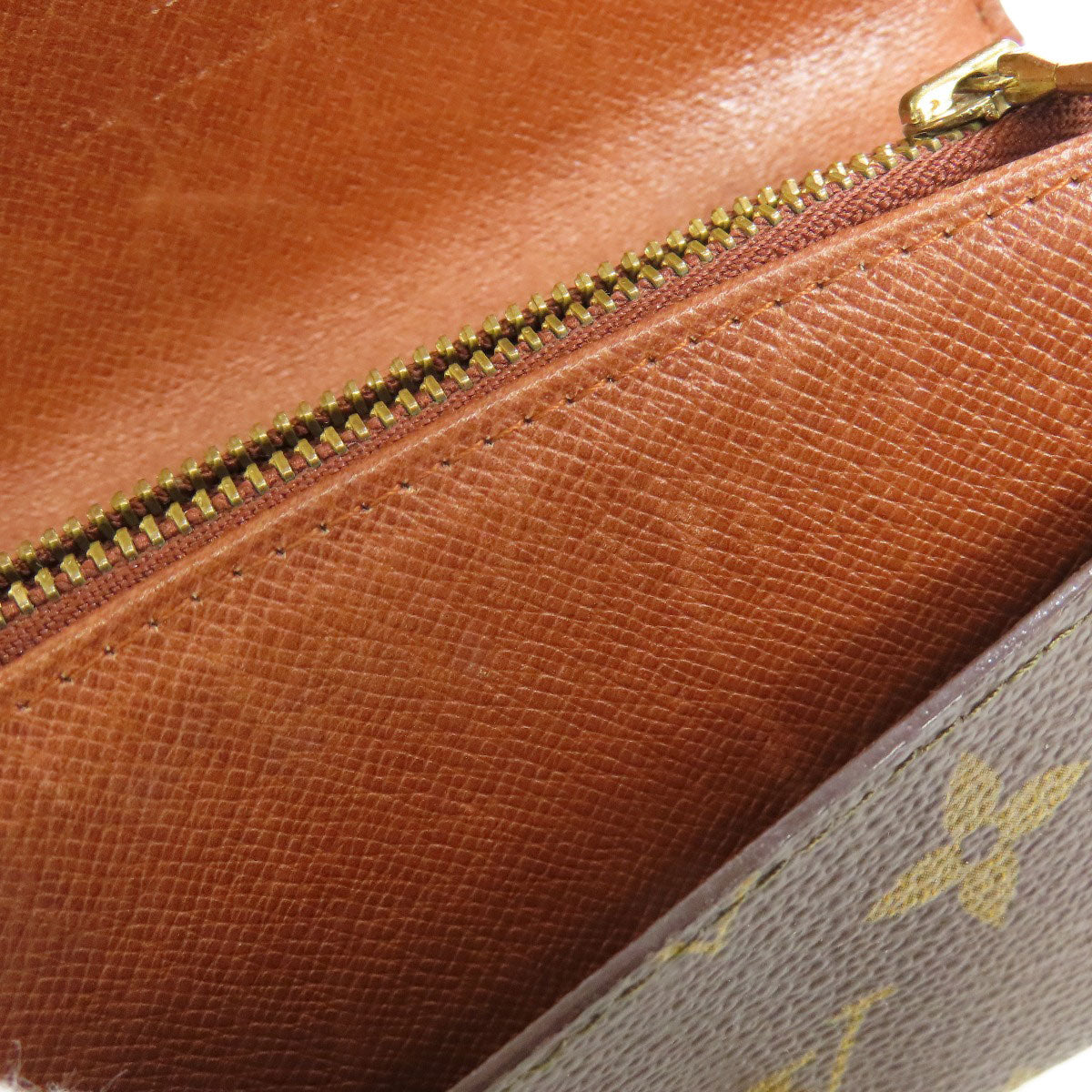 LOUIS VUITTON Bifold Wallet M61735 Monogram canvas Brown Portonet Zip Women  d