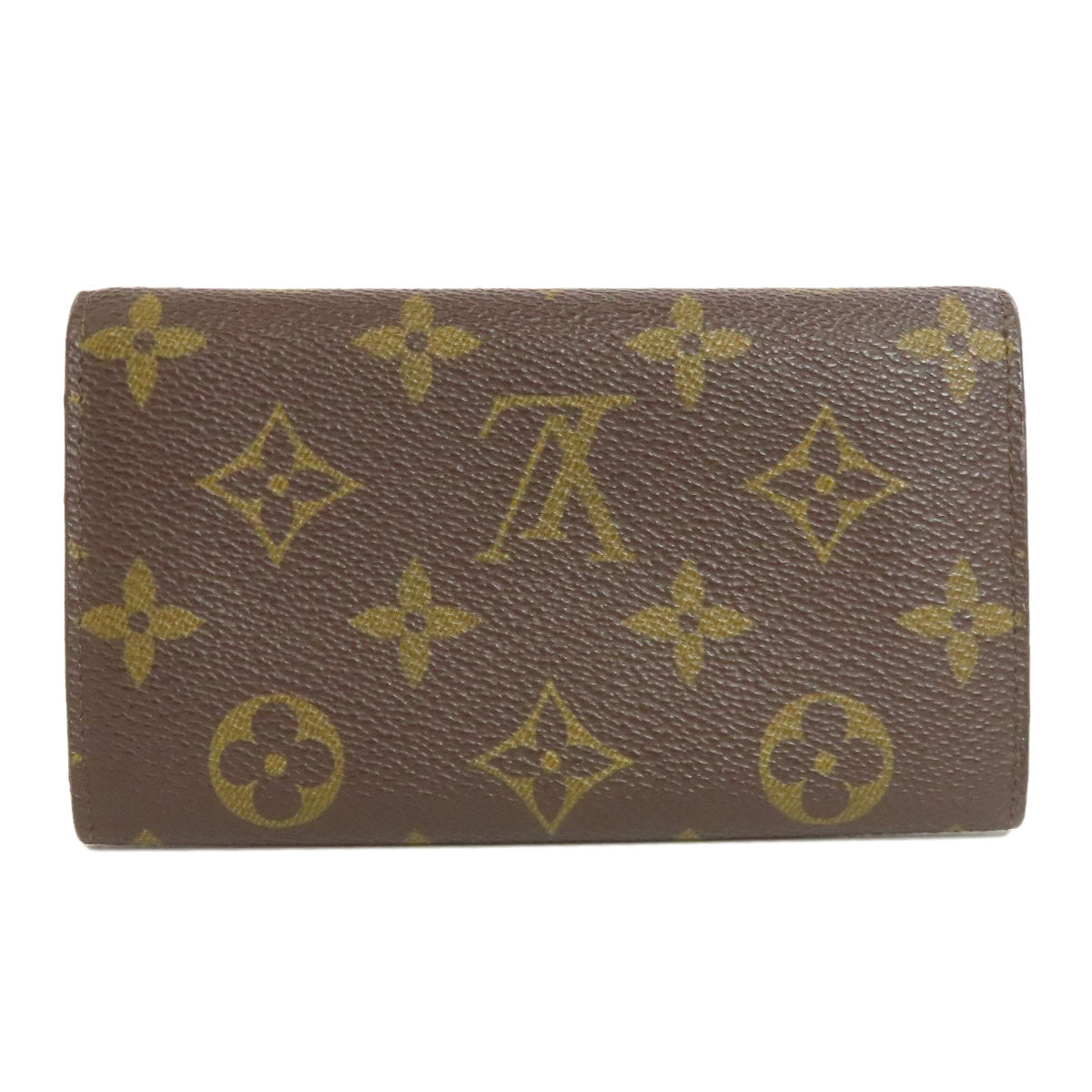 LOUIS VUITTON Bifold Wallet M61735 Monogram canvas Brown Portonet Zip Women  d
