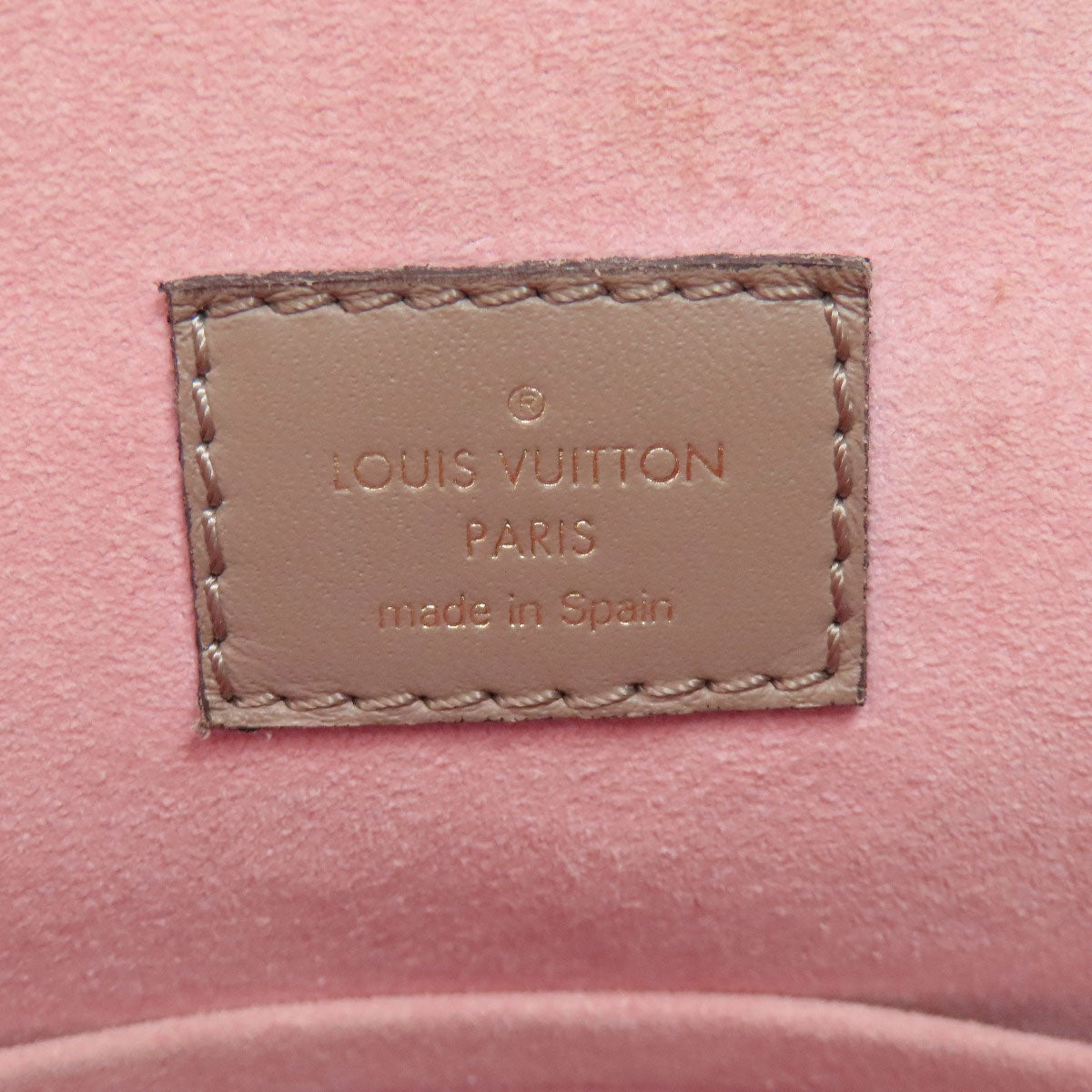 LOUIS VUITTON Backpack M45410 Ann Platt beige MontsourisPM Women  d