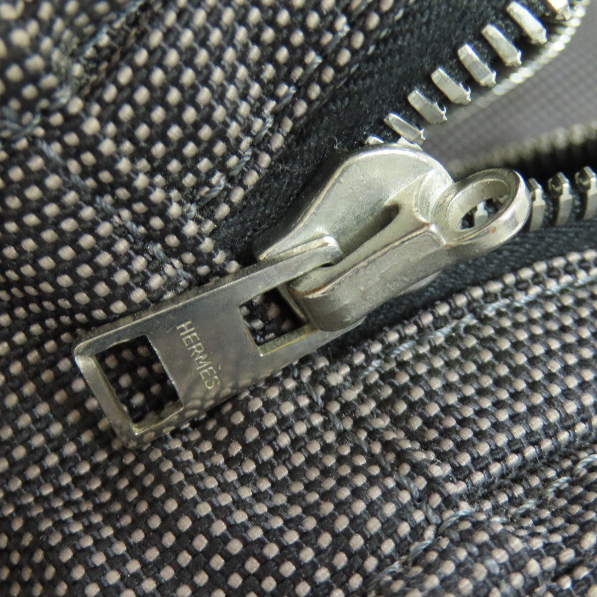HERMES Backpack canvas gray Her Line add PM Women  d