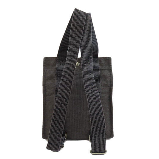 HERMES Backpack canvas gray Her Line add PM Women  d
