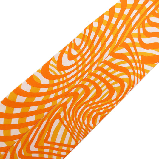 HERMES scarf silk Orange Twilly