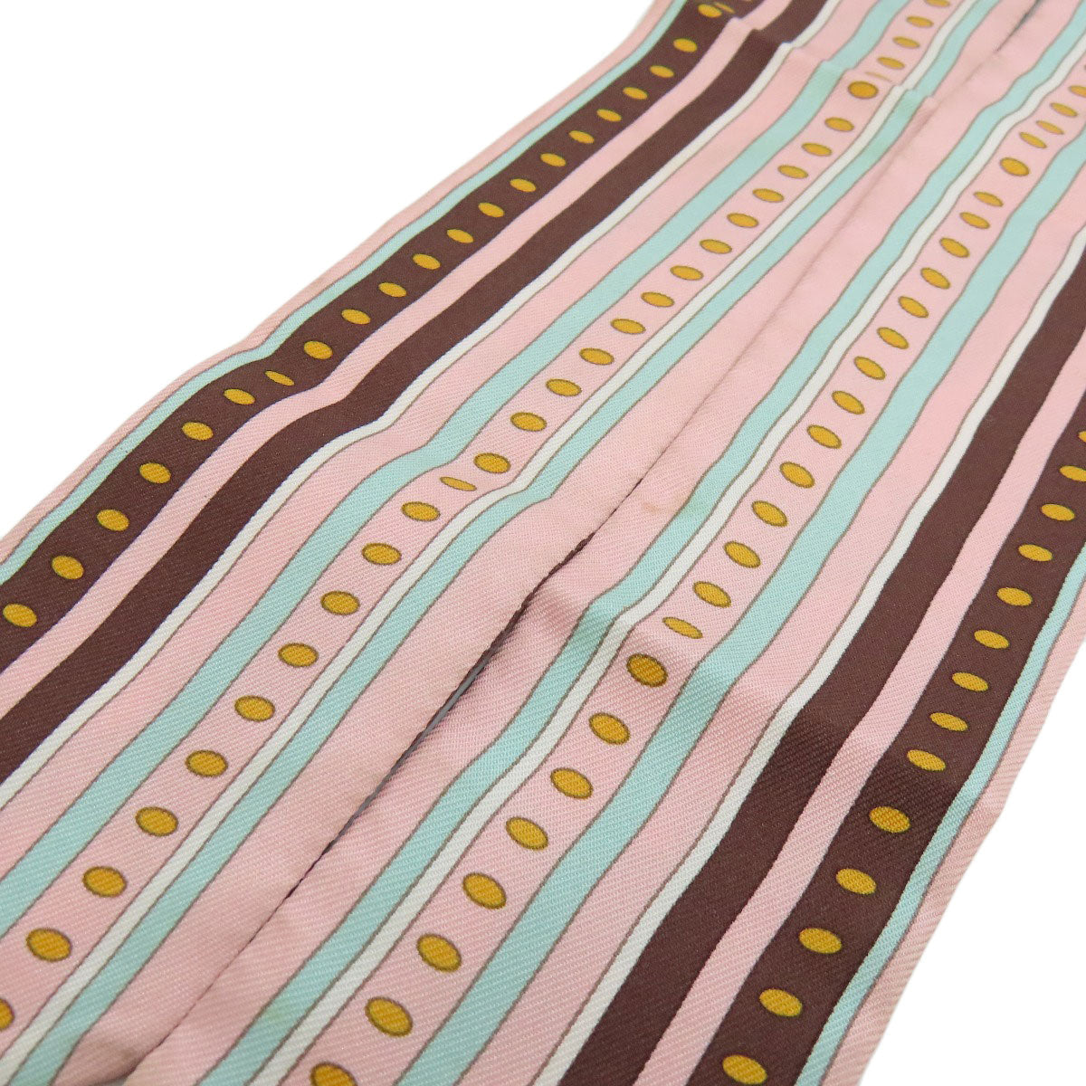 HERMES scarf silk pink Twilly Women  d