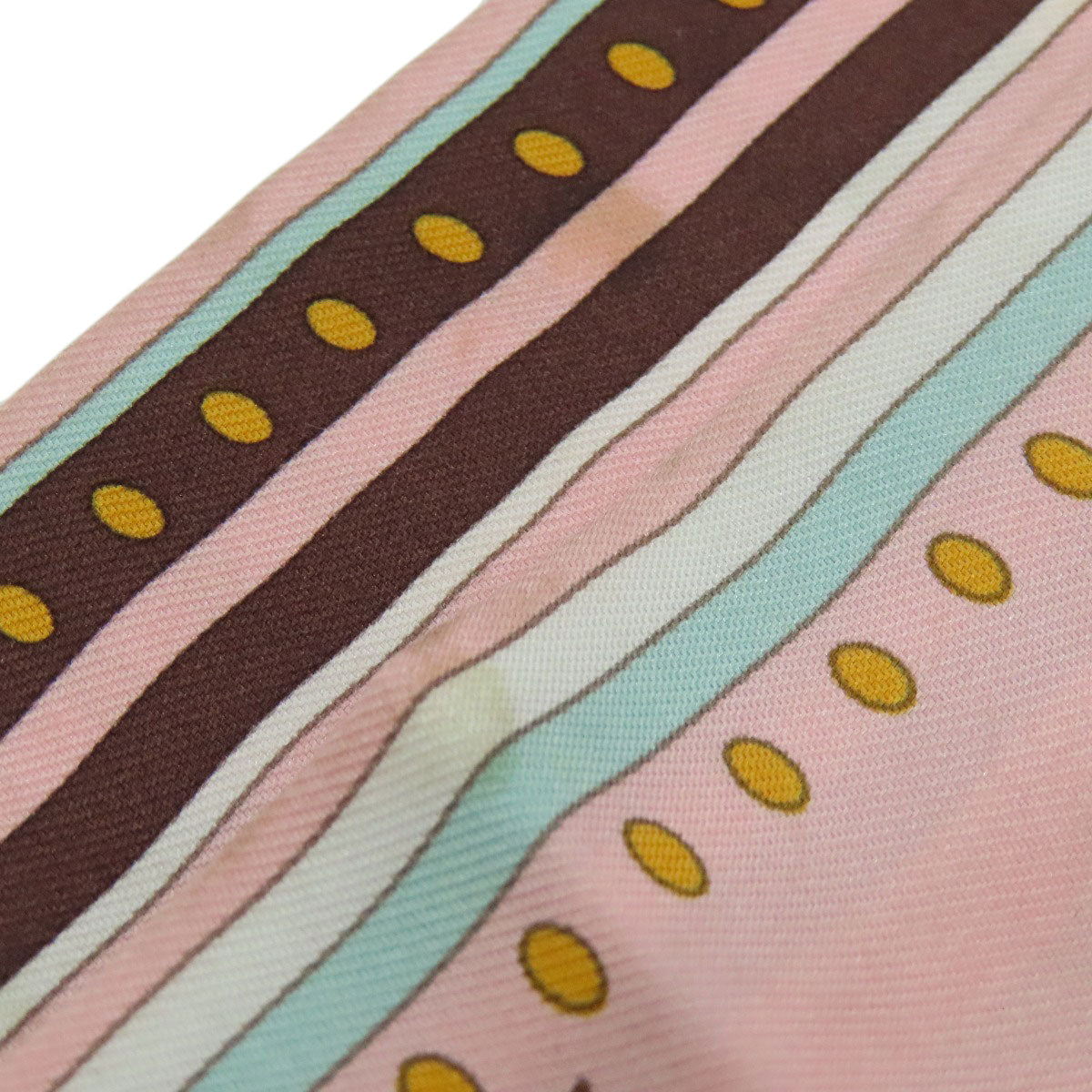 HERMES scarf silk pink Twilly Women  d