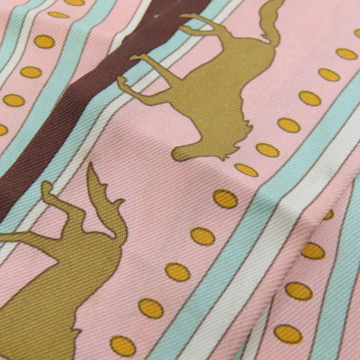 HERMES scarf silk pink Twilly Women  d