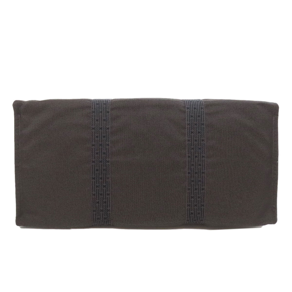 HERMES Tote Bag canvas gray Her LineTGM Women  d