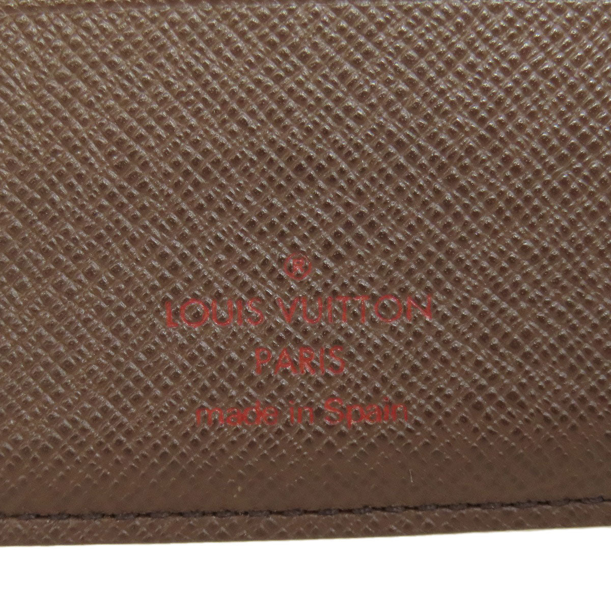 LOUIS VUITTON Bifold Wallet N61675 Damier canvas Brown Portefeuille?EMarco mens  d
