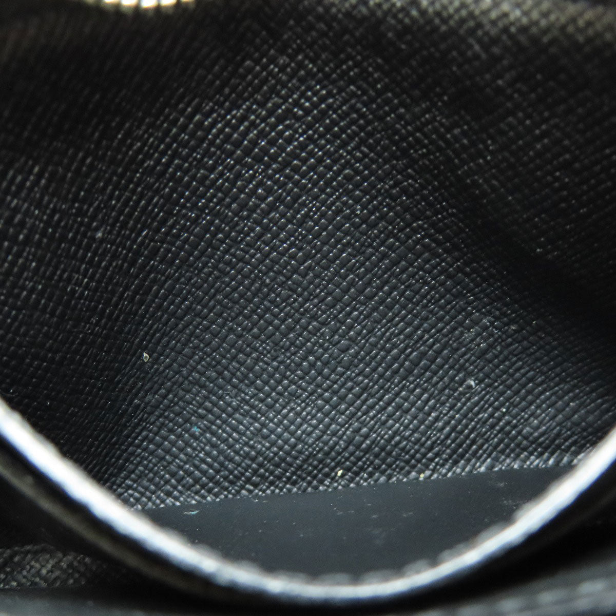 LOUIS VUITTON Coin case N63076 Damier canvas black Zippy coin purse mens(Unisex)  d