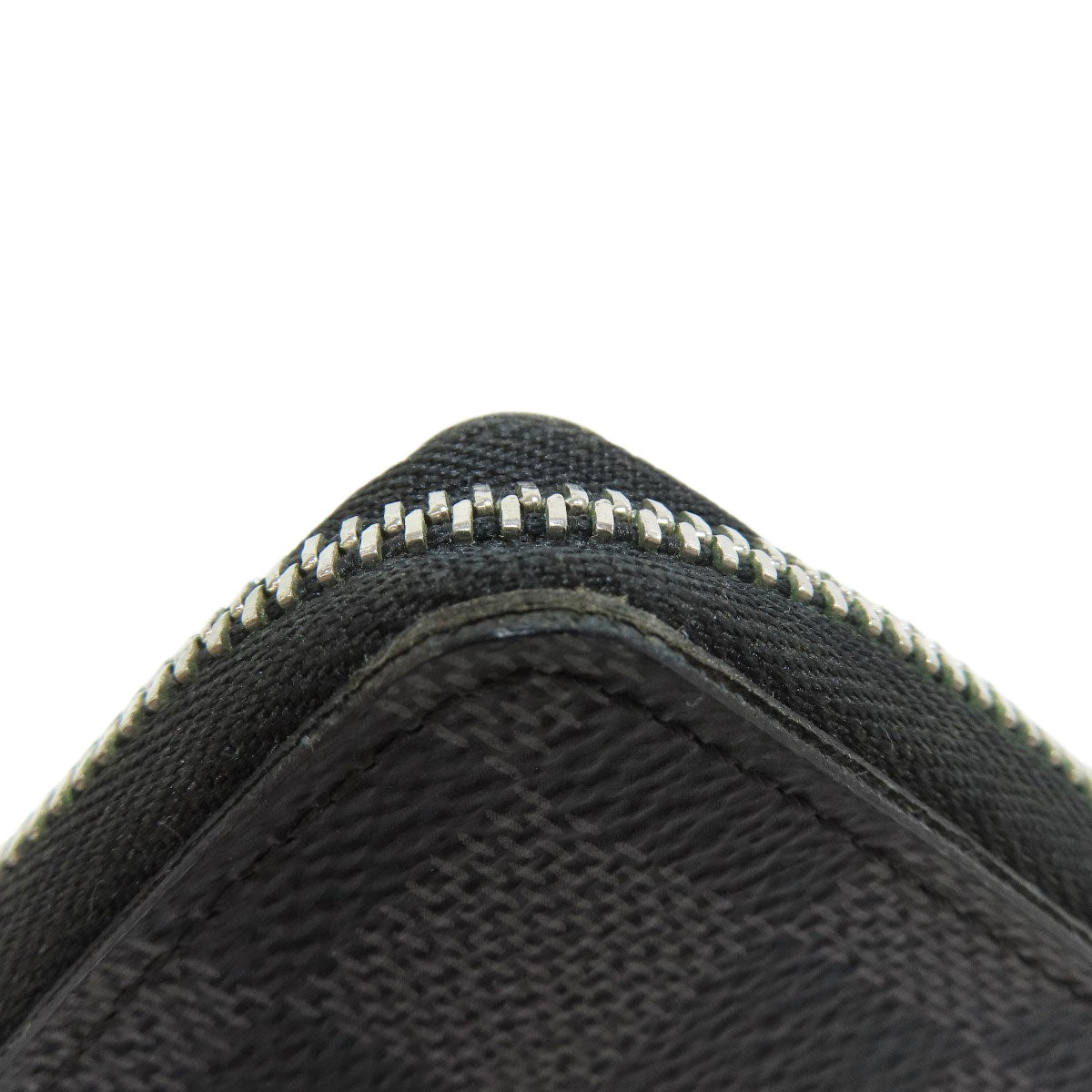 LOUIS VUITTON Coin case N63076 Damier canvas gray Zippy coin purse mens  d