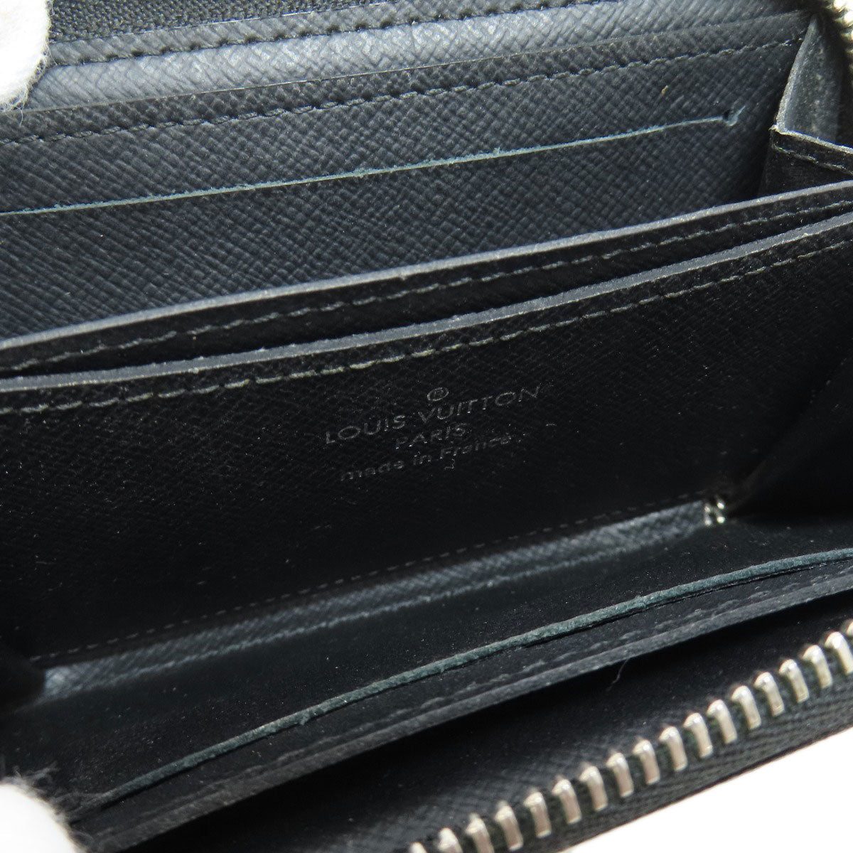 LOUIS VUITTON Coin case N63076 Damier canvas gray Zippy coin purse mens  d