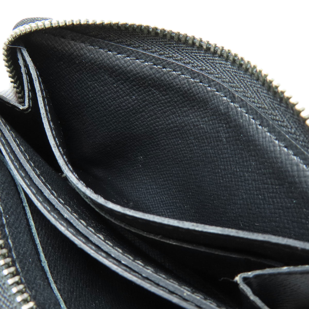 LOUIS VUITTON Coin case N63076 Damier canvas gray Zippy coin purse mens  d