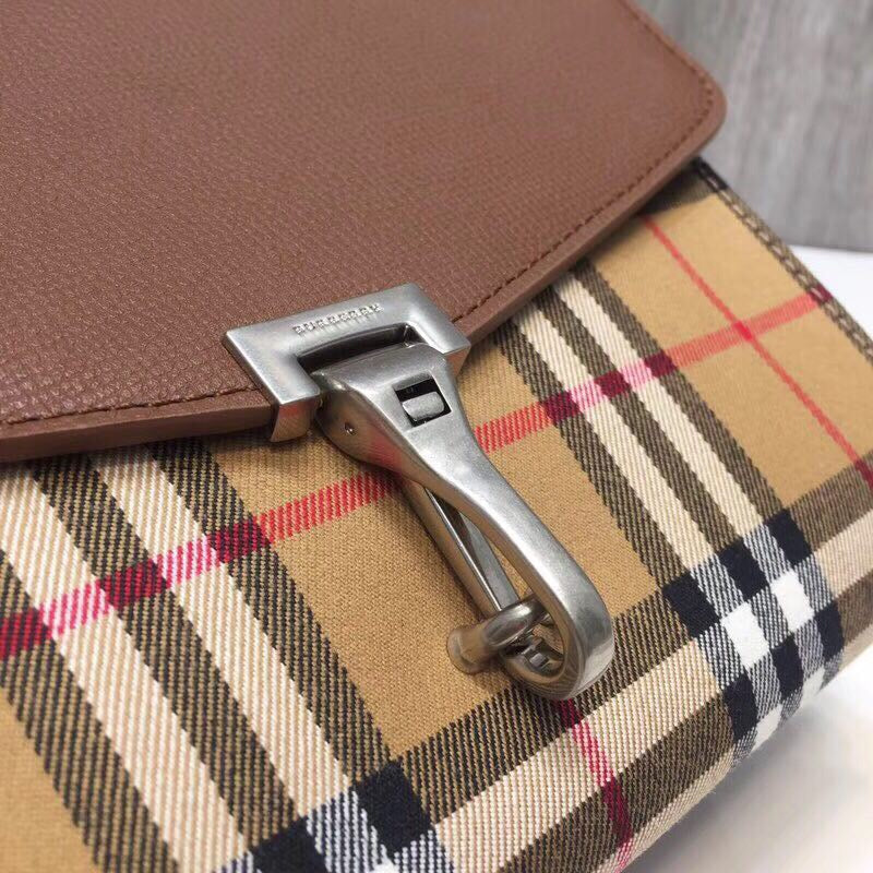 Top Quality Small  Check And Crossbody Bag Brown For Women, Women’s Bags 9in/24cm