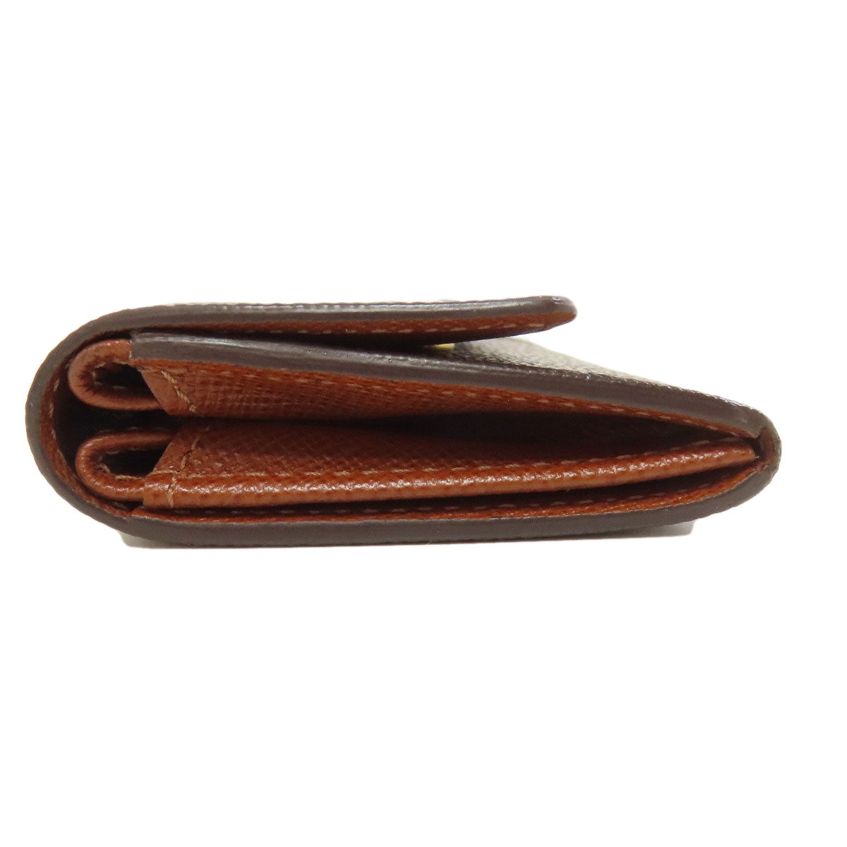 LOUIS VUITTON Coin case M61930 Monogram canvas Brown Portonet Plat Women  d