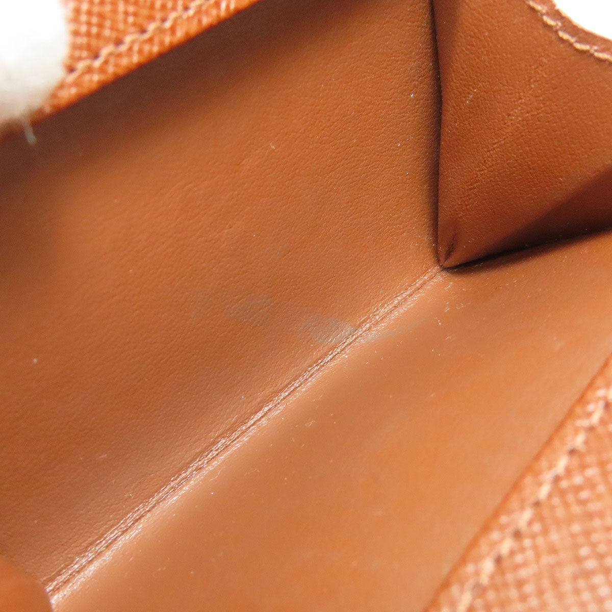 LOUIS VUITTON Coin case M61930 Monogram canvas Brown Portonet Plat Women  d