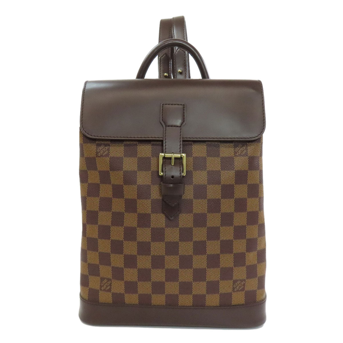 LOUIS VUITTON Backpack N51132 Damier canvas Brown Soho Women  d