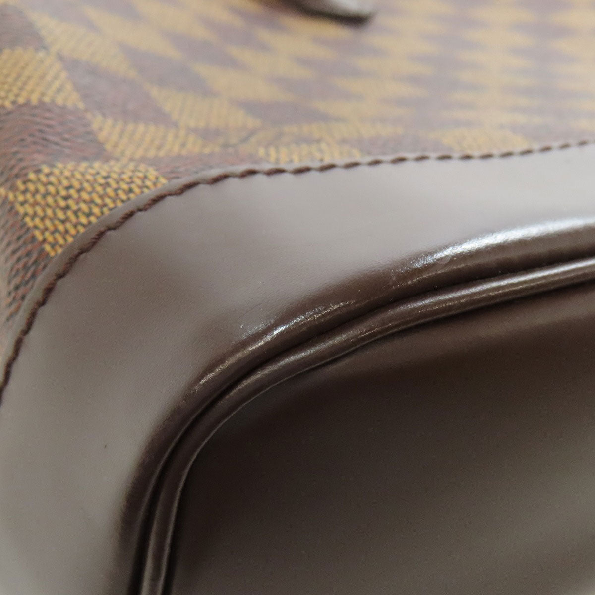 LOUIS VUITTON Backpack N51132 Damier canvas Brown Soho Women  d