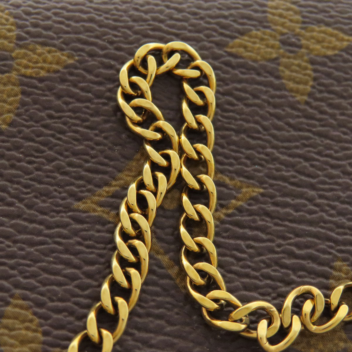 LOUIS VUITTON Accessory pouch M62087 Monogram canvas Brown Mini Pochettes & Accessories Giraffe Women  d