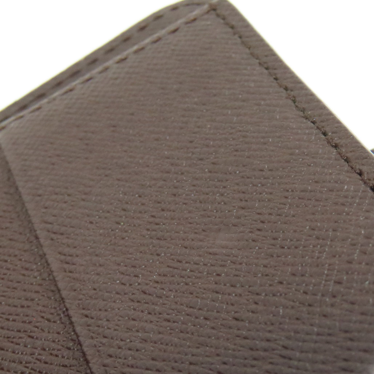 LOUIS VUITTON Bifold Wallet M61668 Damier canvas Brown Compact zip Women  d