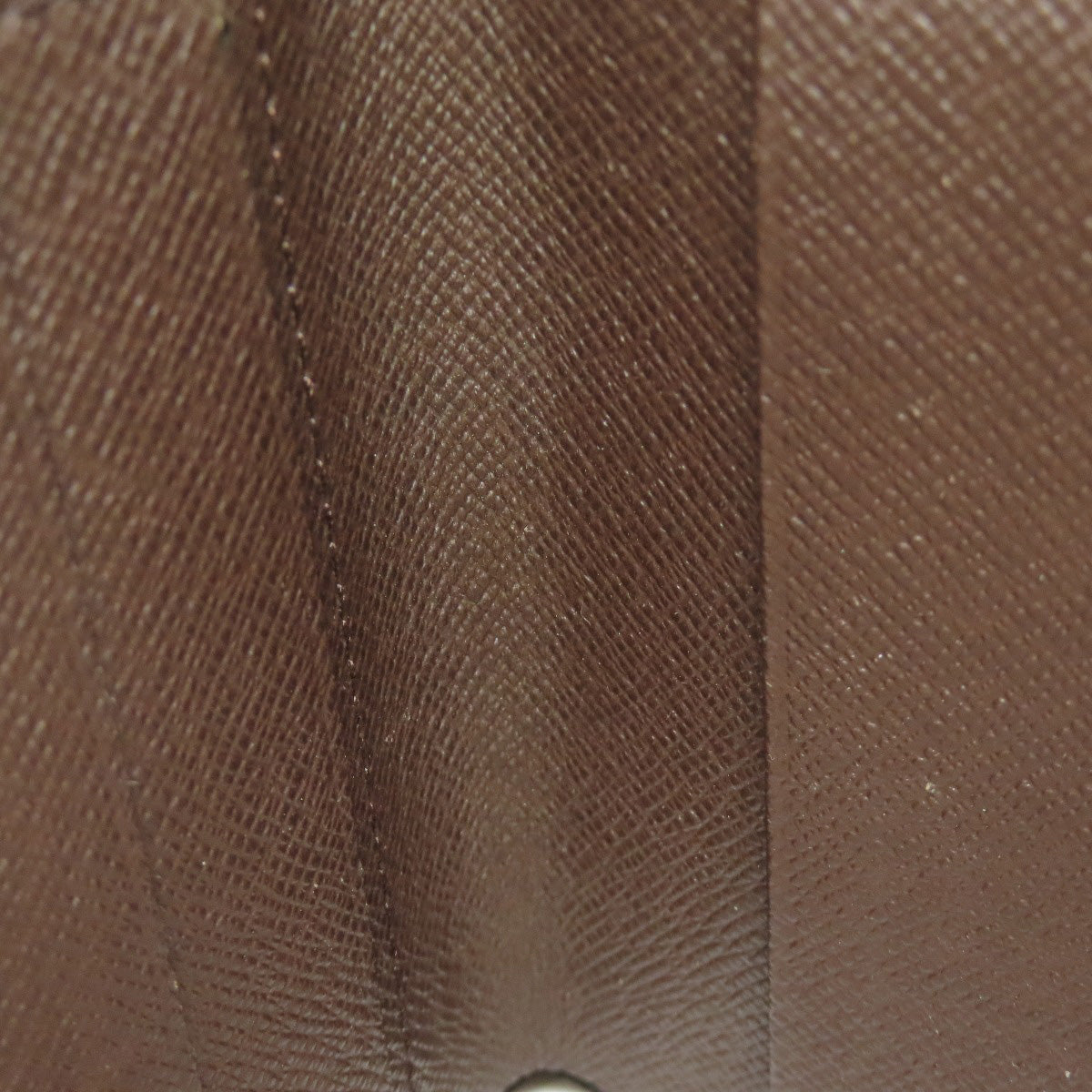 LOUIS VUITTON Bifold Wallet M61668 Damier canvas Brown Compact zip Women  d