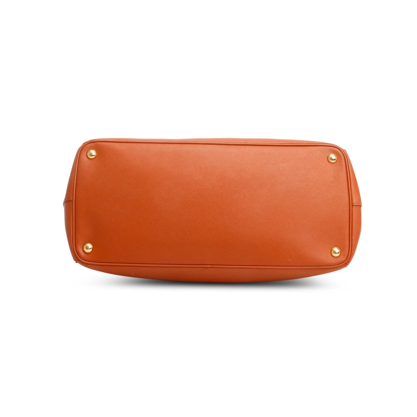 Prada Orange Saffiano Lux Galleria Large Tote